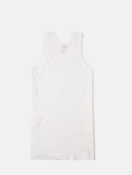 Lux Cozi Kids Boy's Regular Fit Top | 100% Cotton| Skin Friendly | Lightweight | Sleeveless Design | Pack of 7