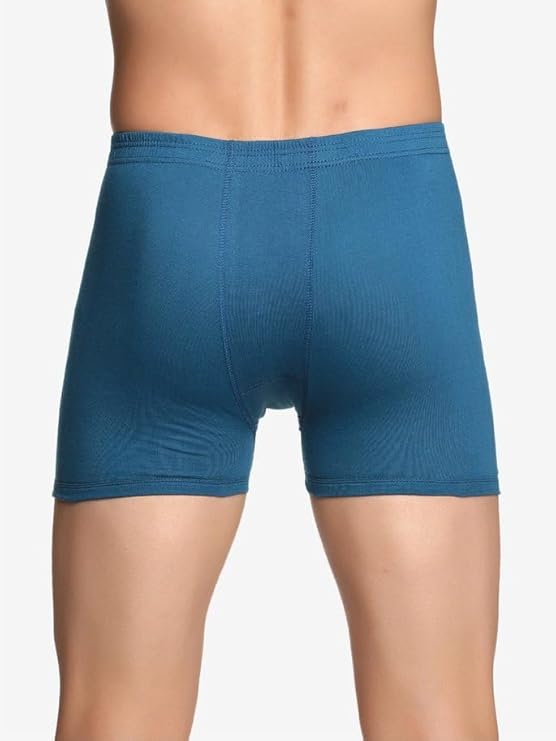 Lux Classic Men's Inner Elastic Trunks - Pack of 5 (Color May Vary) | Premium 100% Cotton | Ultimate Comfort Breathable, Soft & Durable | Everyday Essential Lux Underwear