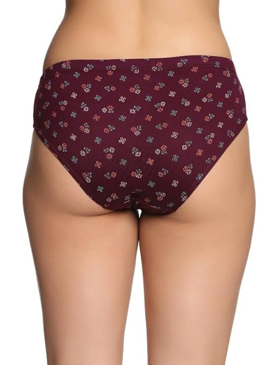 Lux Karishma Women's 100% Pure Cotton Panty - Soft, Comfortable & Skin-Friendly | Lux Panty for Everyday Comfort (Pack of 4) (Color & Print May Vary) (Copy)